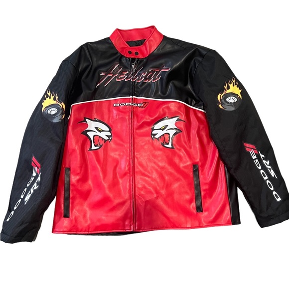 Hellcat Mens Ballistic Dodge x Reason nylon moto jacket like XXXL. - Picture 1 of 3